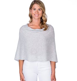Alashan Cashmere Co. Cashmere Dress Topper-Ash