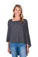 Alashan Cashmere Co. Cashmere Dress Topper-Graphite