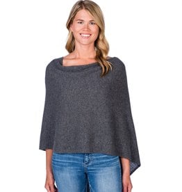 Alashan Cashmere Co. Cashmere Dress Topper-Graphite