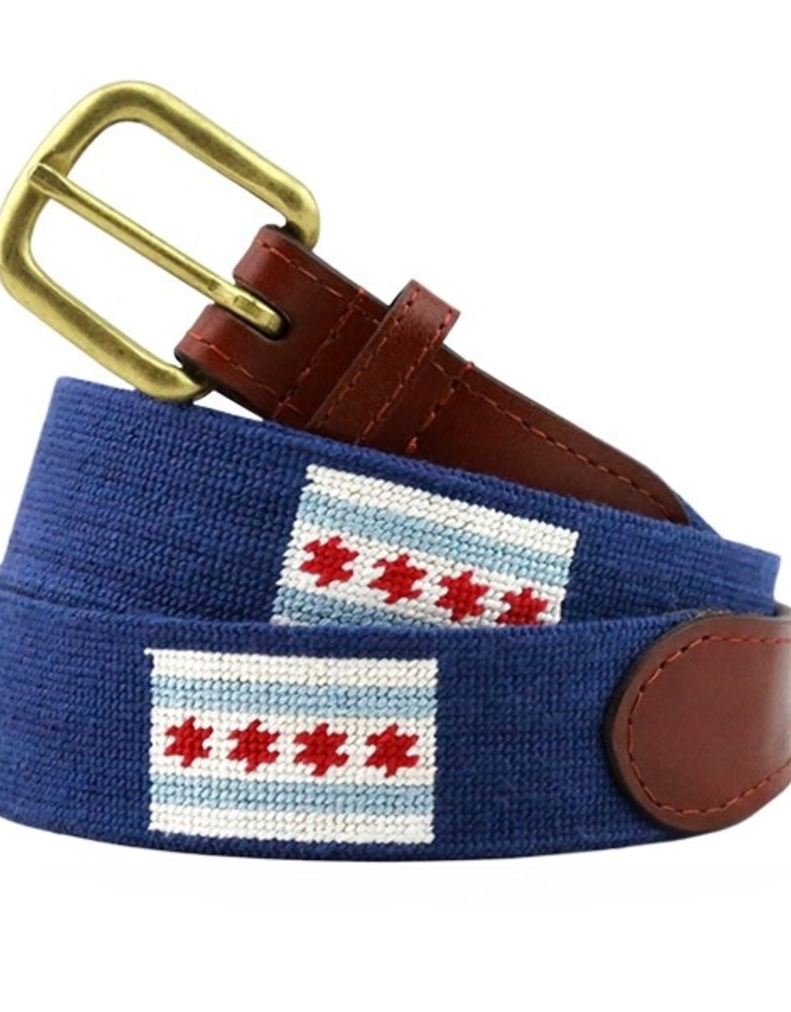 Smather's & Branson Belt Chicago Flag xx