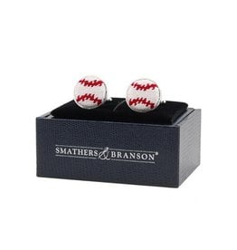 Smather's & Branson Cuff links Baseball