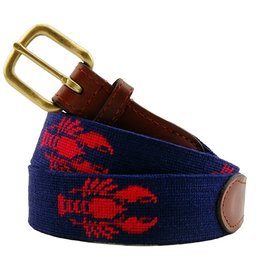 Smather's & Branson Belt Navy Lobster