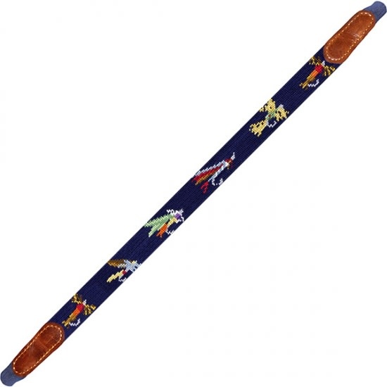 Sunglass Strap Fish Flies Navy The Initial Choice