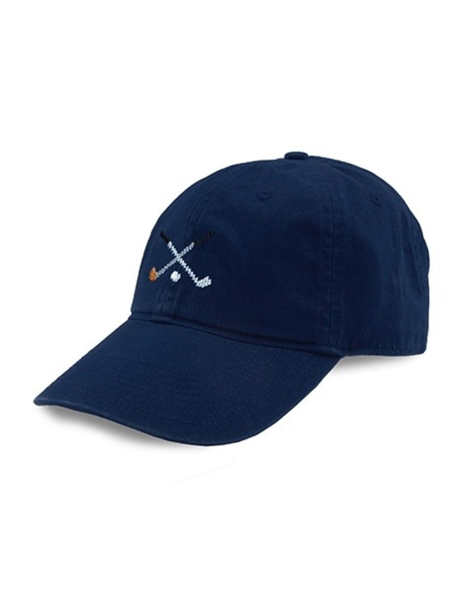 Smather's & Branson Hat Crossed Clubs Performance Navy