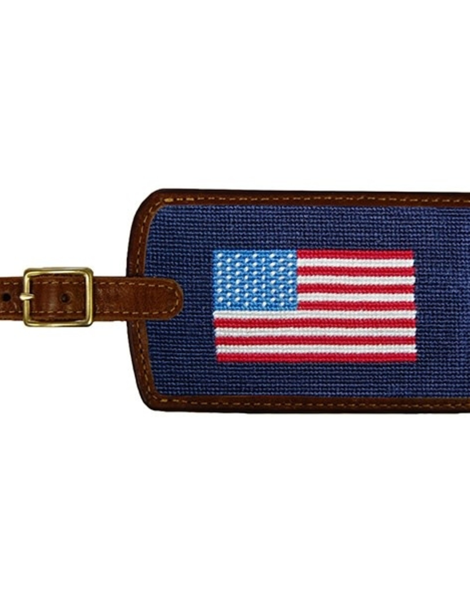 Smather's & Branson Luggage Tag American Flag