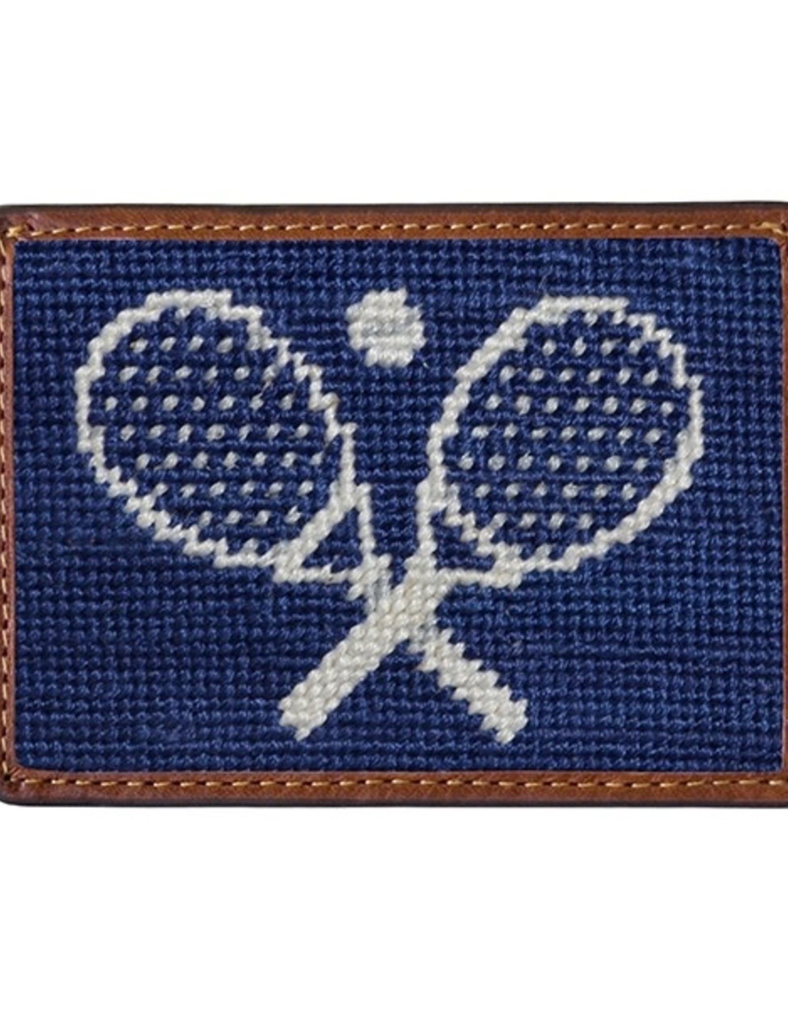 Smather's & Branson Card Wallet Crossed Racquets