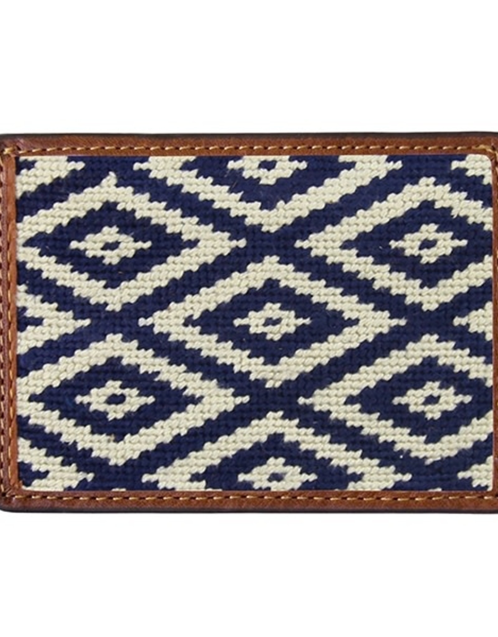 Smather's & Branson Card Wallet Gaucho Mini Navy