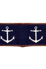 Smather's & Branson Wallet Anchor Navy