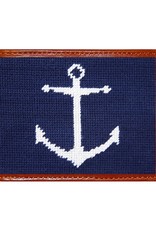 Smather's & Branson Wallet Anchor Navy