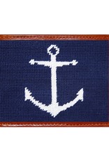 Smather's & Branson Wallet Anchor Navy