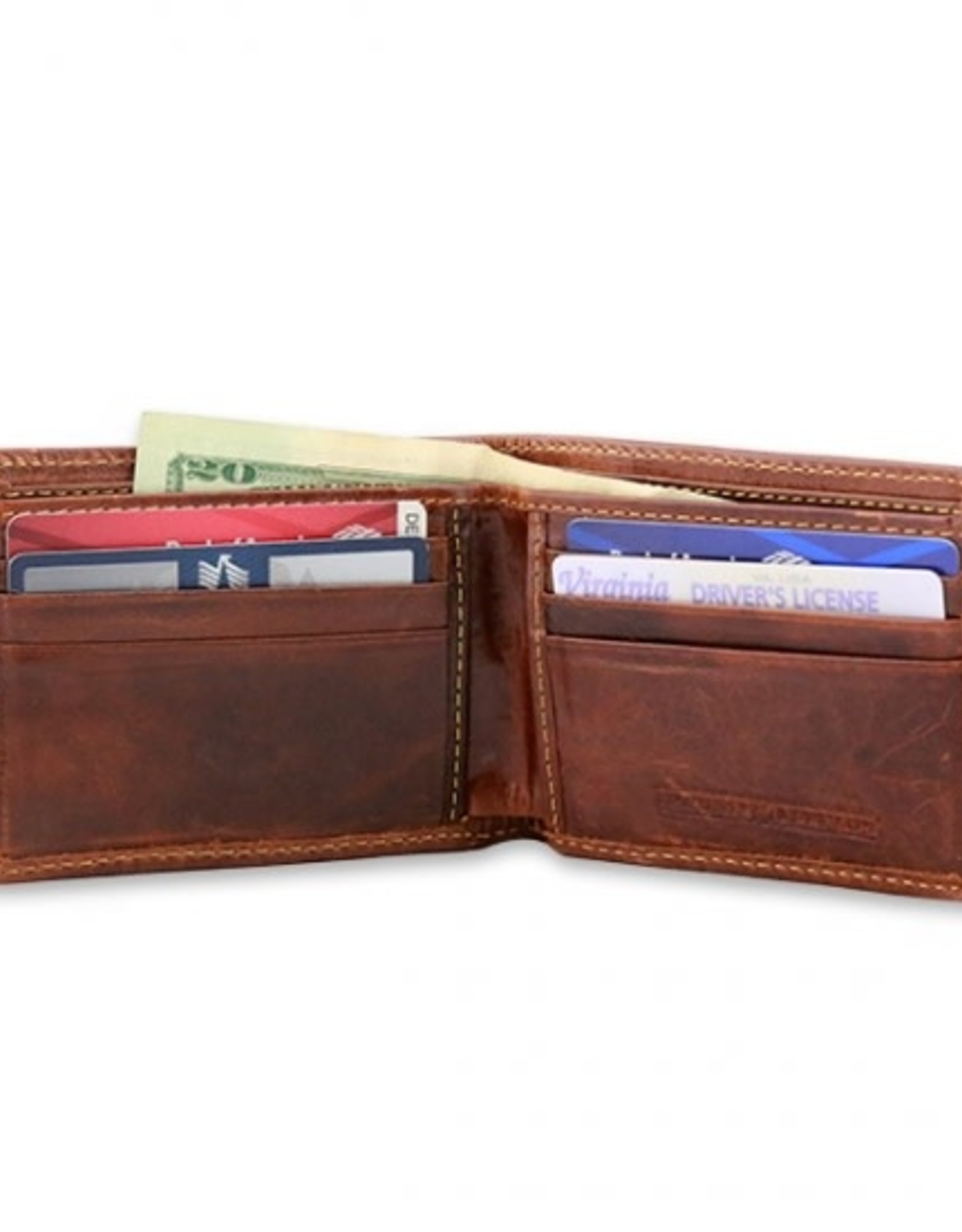 Smather's & Branson Wallet Anchor Navy