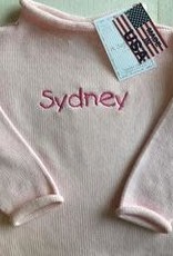 A Soft Idea Sweater Jersey Rollneck  Pink
