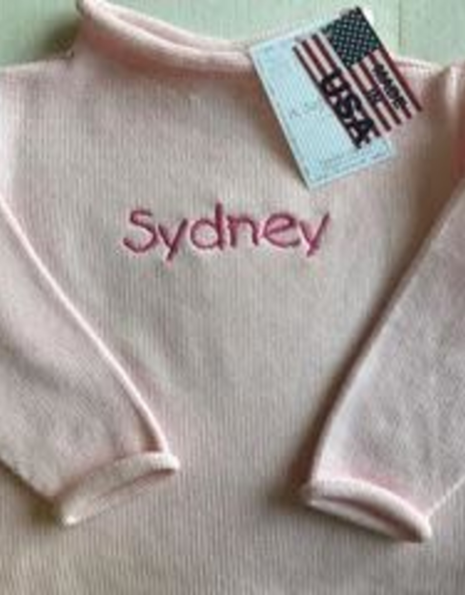 A Soft Idea Sweater Jersey Rollneck  Pink