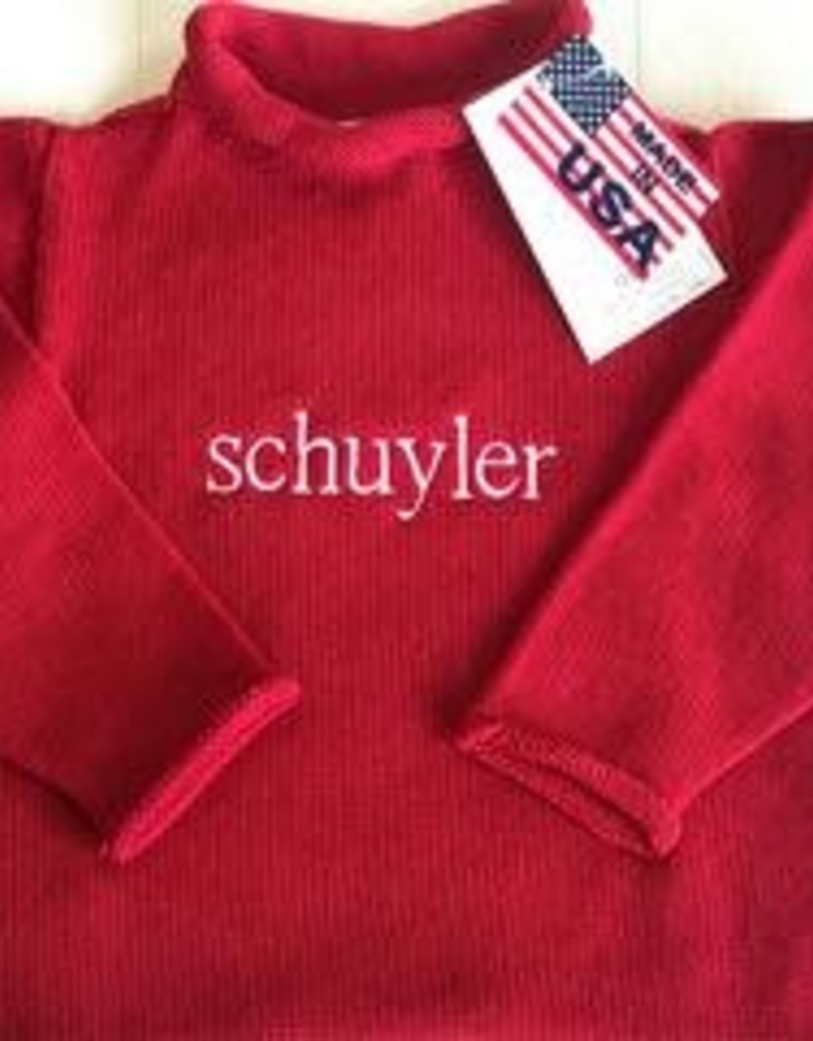 A Soft Idea Sweater Jersey Rollneck  Red