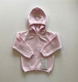 A Soft Idea Sweater Zip Back Pink