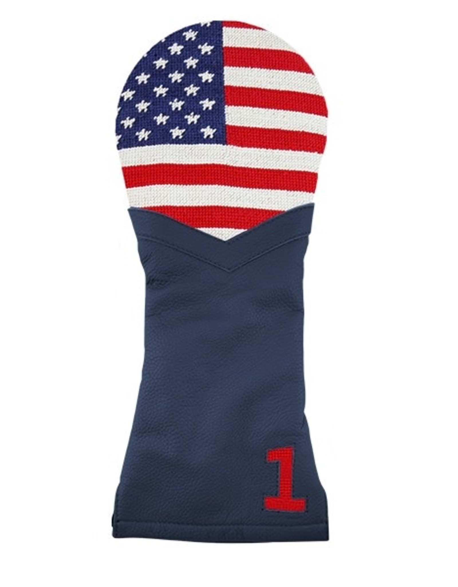 Smather's & Branson Driver Cover Big American Flag