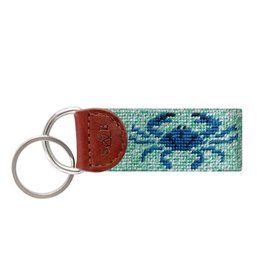 Smather's & Branson Key Fob Blue Crab