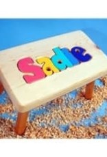 Cubbyhole Toys Natural Name Stool