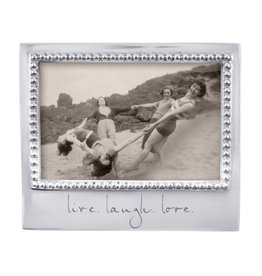 Mariposa Live Laugh Love Beaded 4x6 Frame