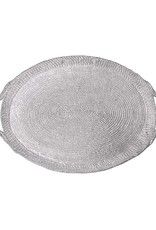 Mariposa Rope Oval Oversized Oval Tray