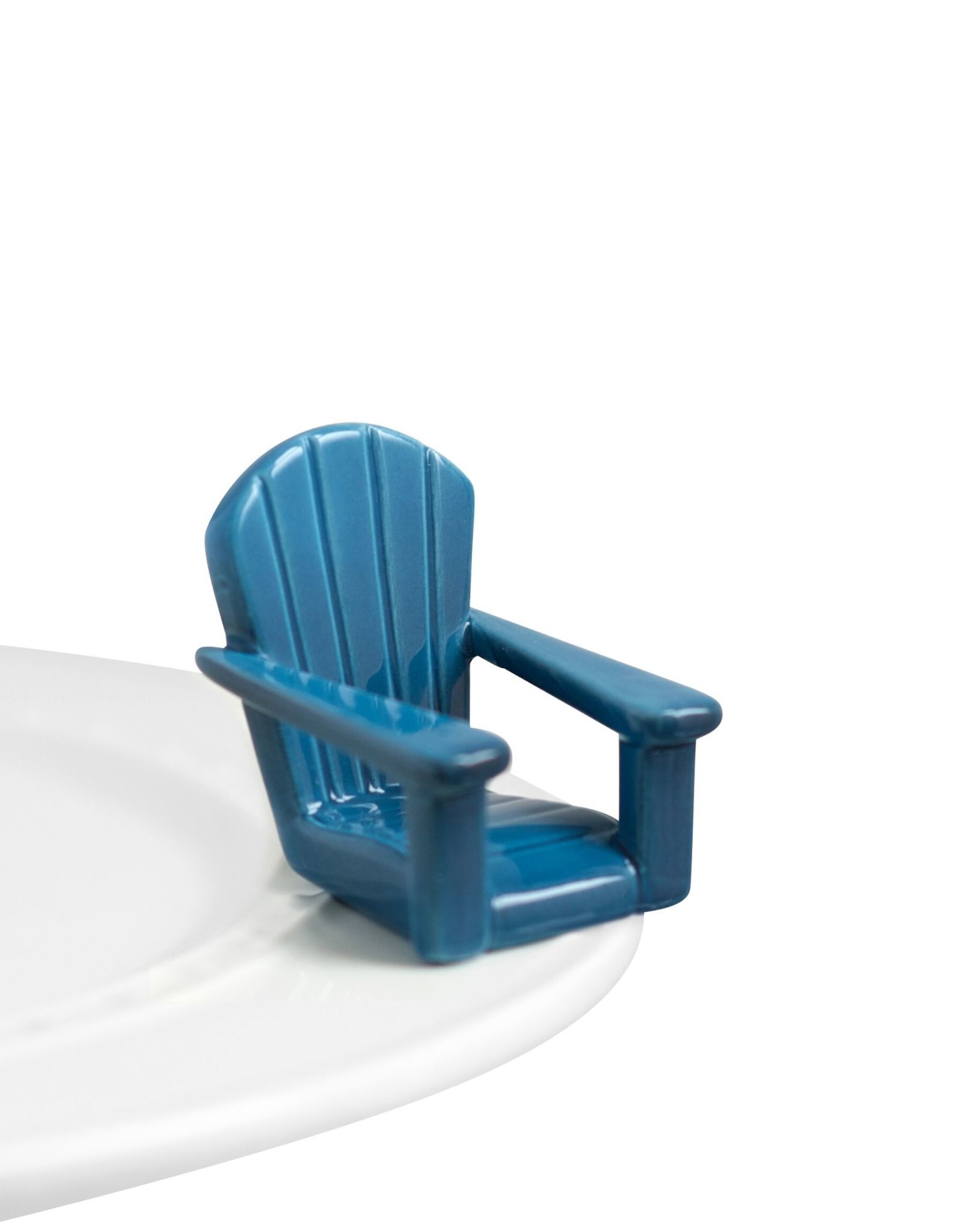 Nora Fleming Mini Chillin Chair Blue