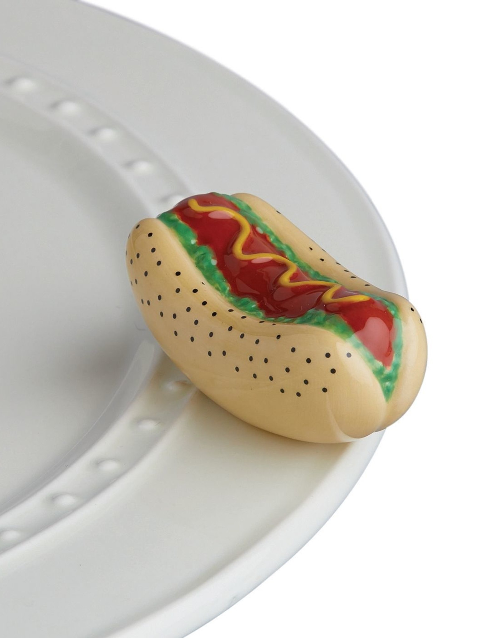 Nora Fleming Mini Chicago Dog xx