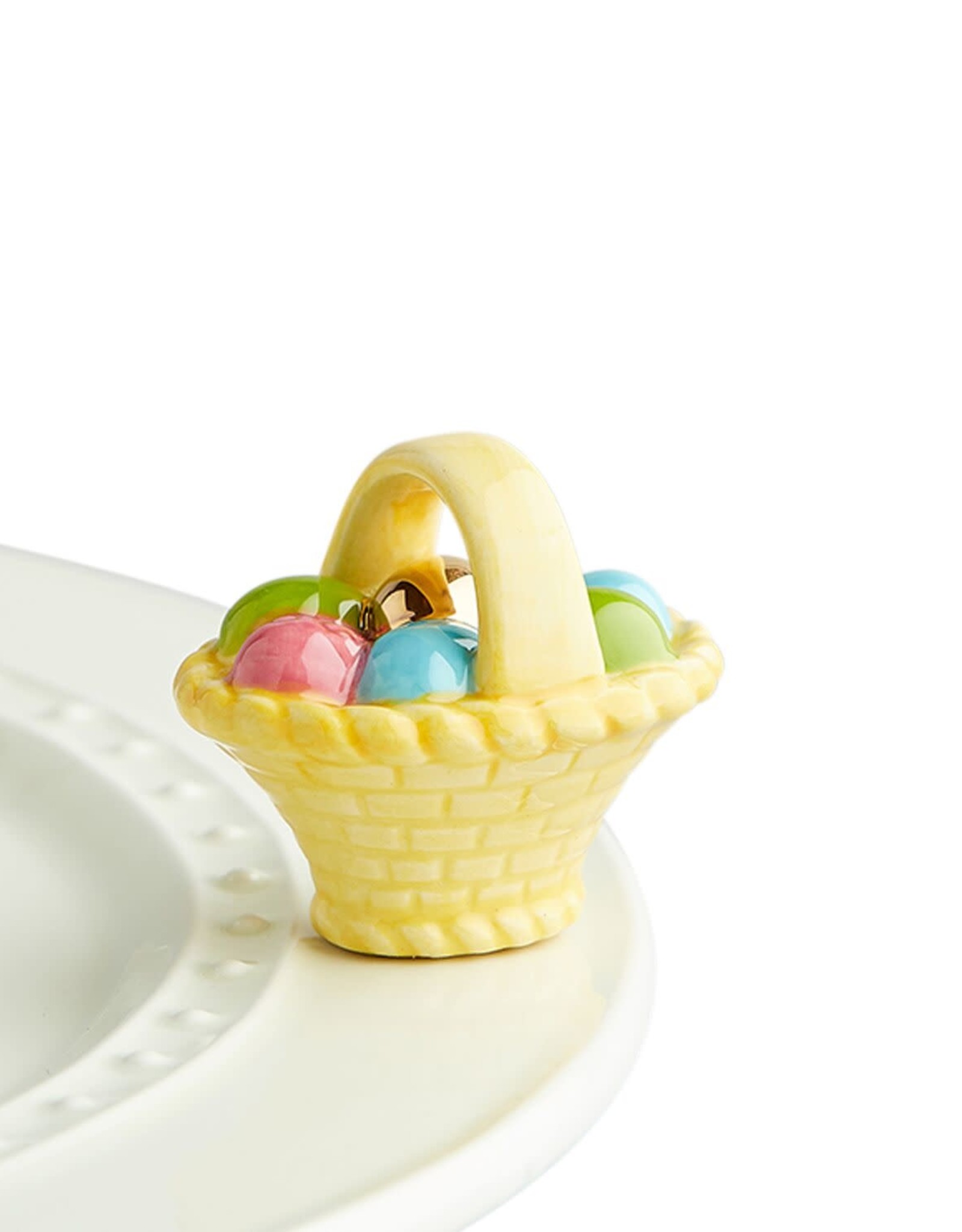 Nora Fleming Mini A Tisket  Easter Basket