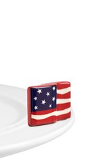 Nora Fleming Mini Stars & Stripes Flag