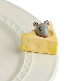 Nora Fleming Mini Cheese, Please! Mouse & Cheese