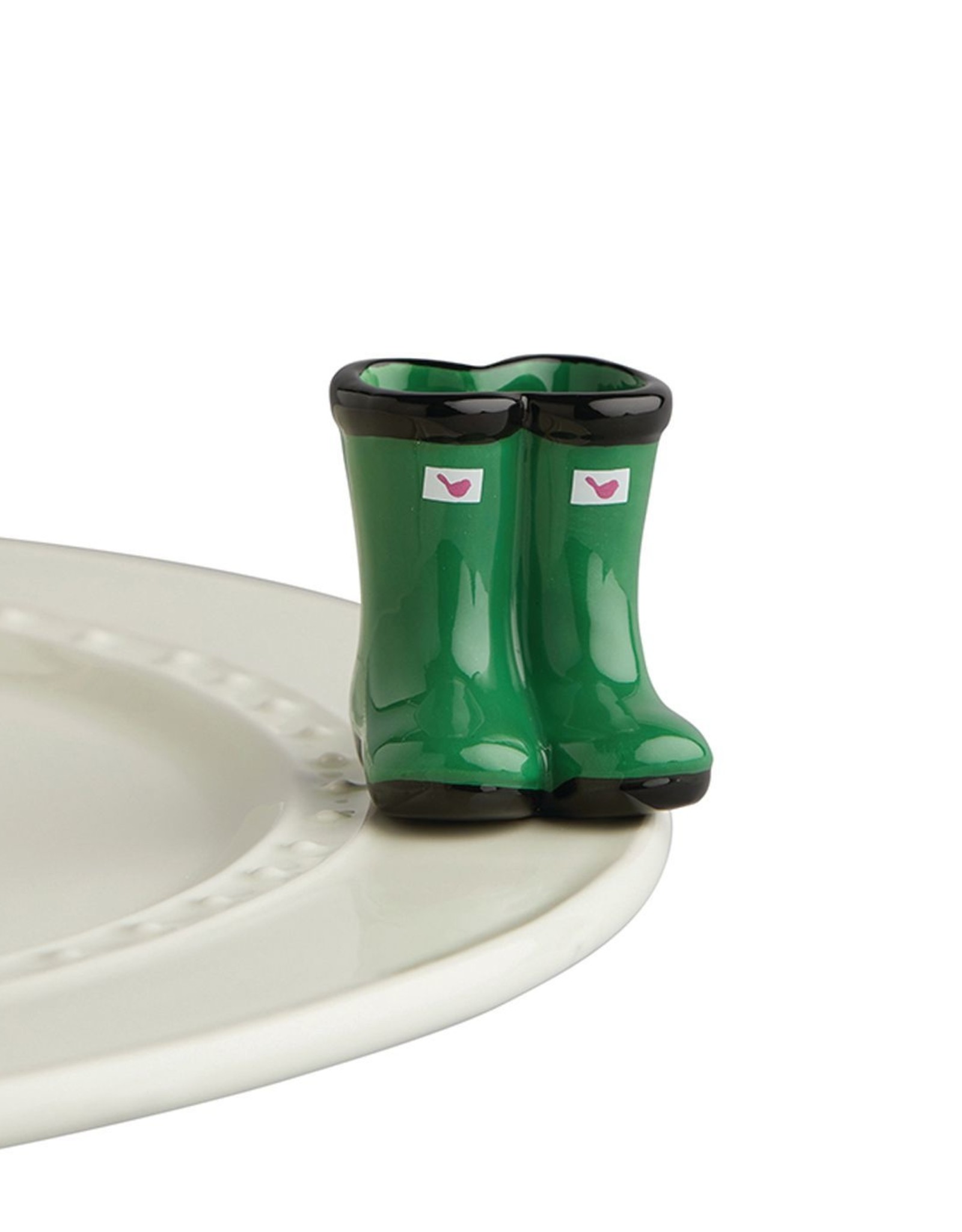 Nora Fleming Mini Jumpin' Puddles Rain Boots