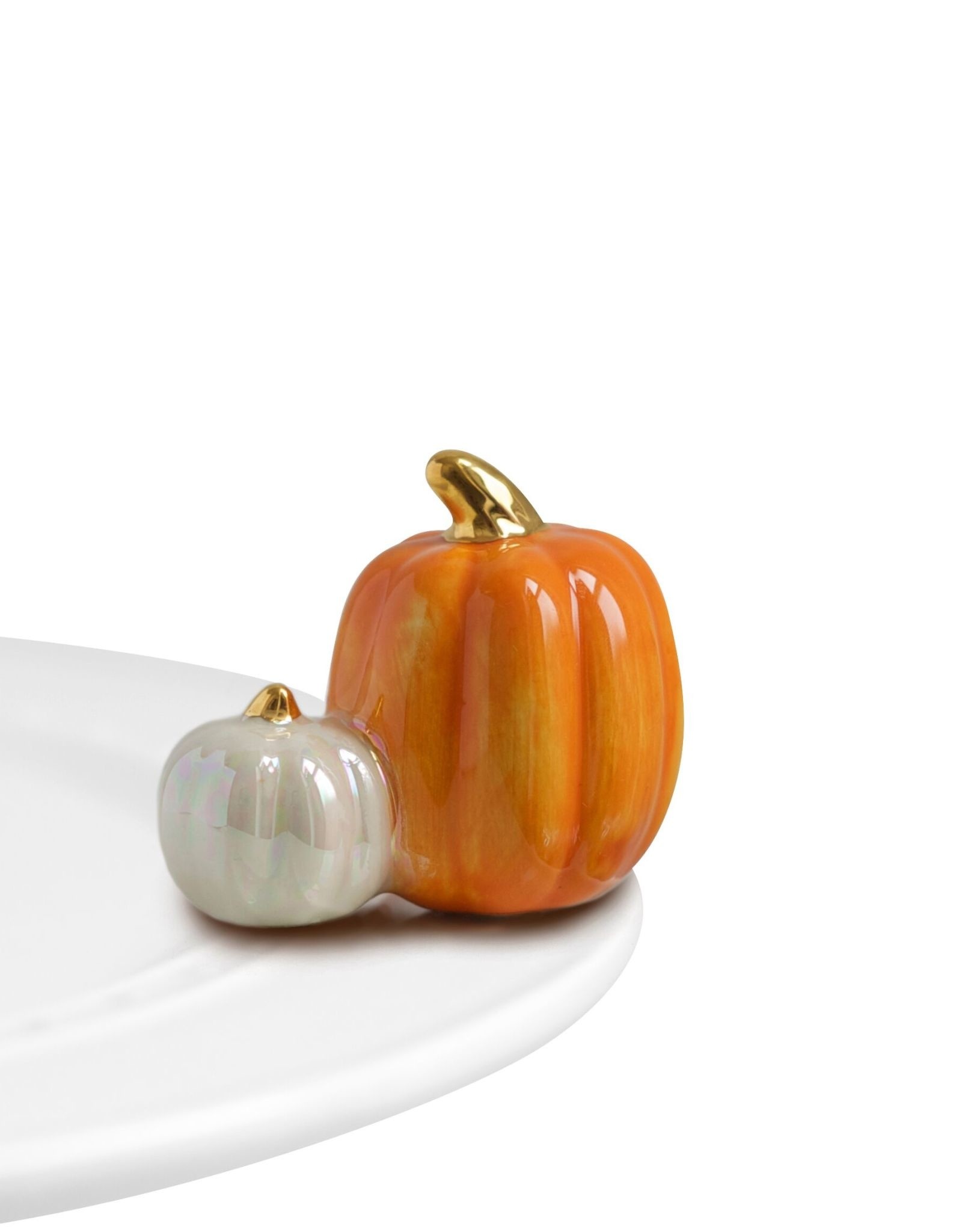 Nora Fleming Mini Pumpkin Spice Two Pumpkins