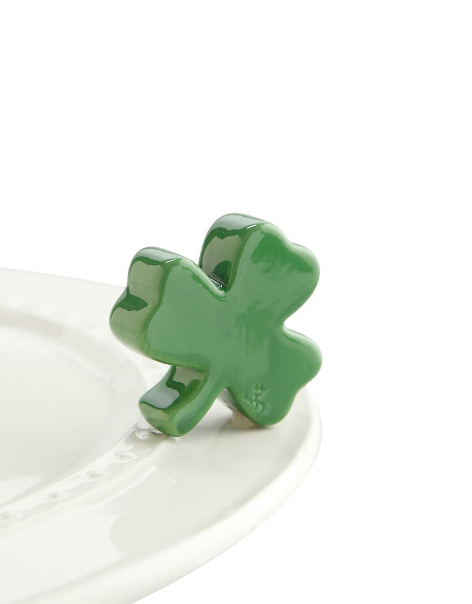 Nora Fleming Mini Irish at Heart Shamrock