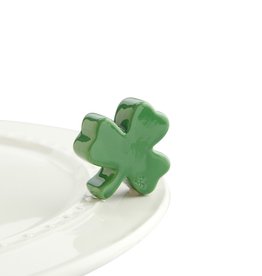 Nora Fleming Mini Irish at Heart Shamrock