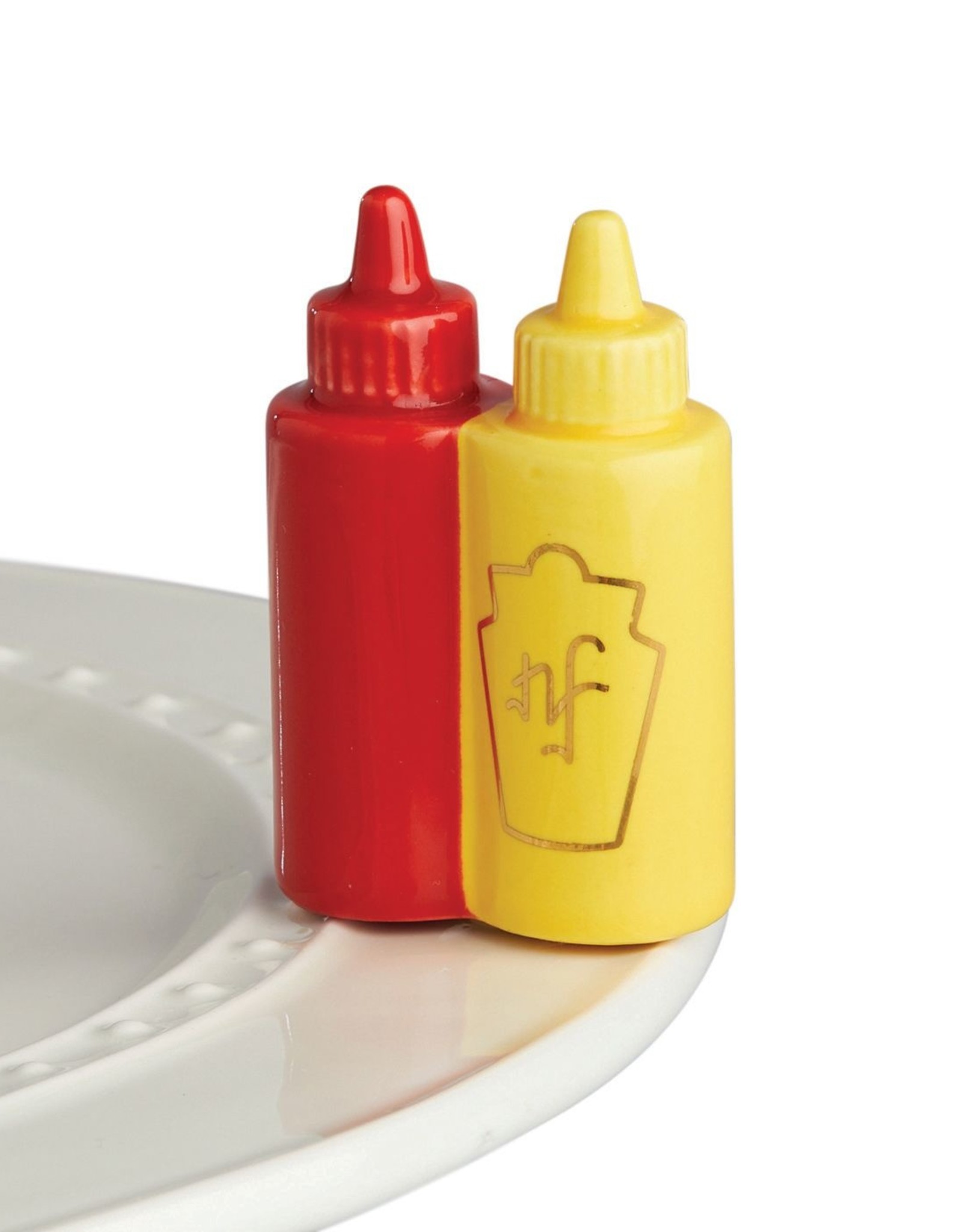 Nora Fleming Mini Main Squeeze Ketchup/Mustard