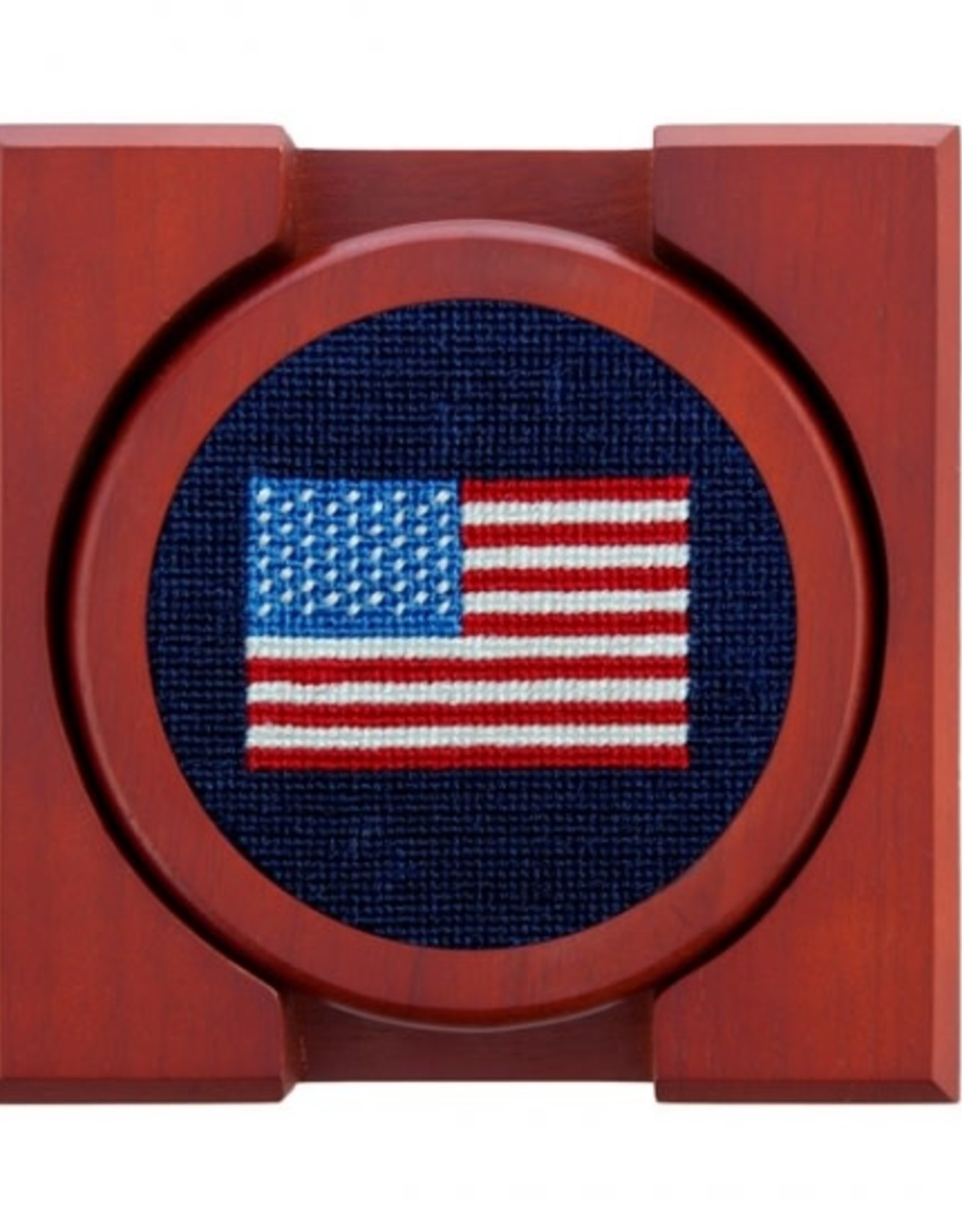 Smather's & Branson Coaster Set American Flags