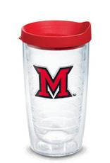 Tervis Tumbler 16oz/lid Miami of Ohio xx