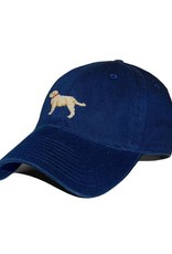 Smather's & Branson Hat Yellow Lab on Navy