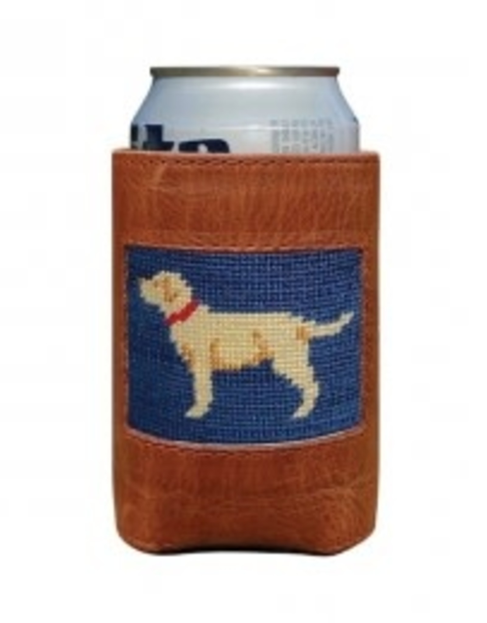 Smather's & Branson Can Cooler Yellow Lab