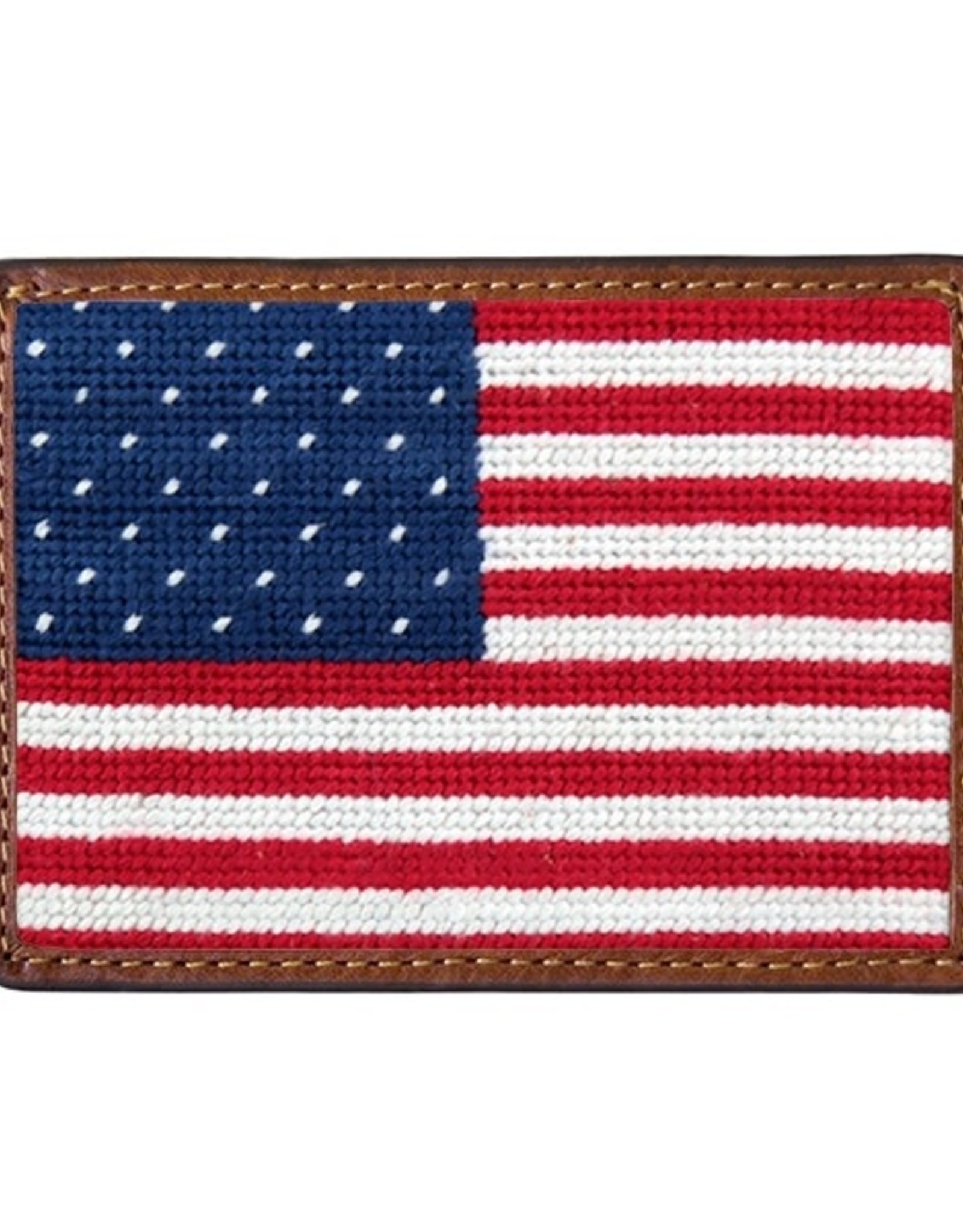 Smather's & Branson Card Wallet  Big US Flag