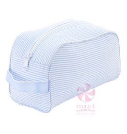 Mint Traveler Baby Blue Seersucker