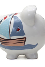 Child to Cherish Bank Nautical Sailboat