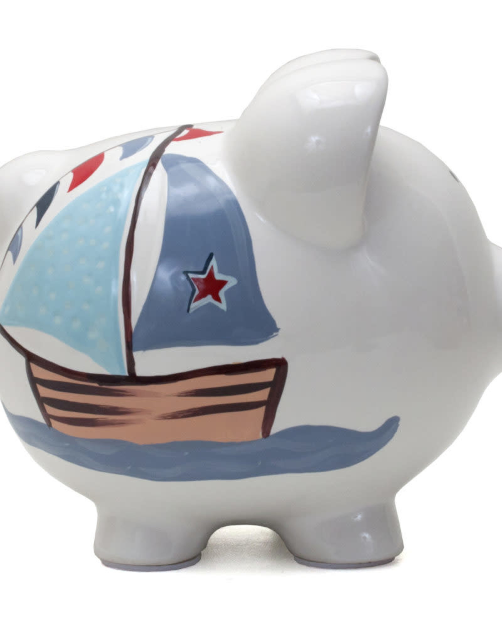 Child to Cherish Bank Nautical Sailboat x