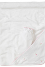 Kissy Kissy Garden Roses towel and mitt xx