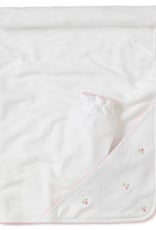 Kissy Kissy Garden Roses towel and mitt