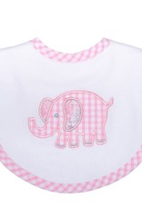 Three Marthas Basic Bib Pink Elephant