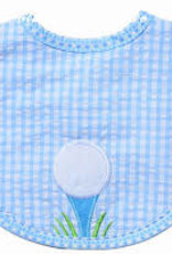 Three Marthas Basic Bib Blue Golf