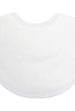 Three Marthas Basic Bib White Seersucker