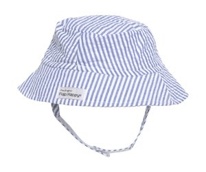 seersucker bucket hat