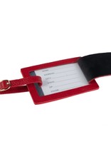 Brouk & Co Stanford Luggage Tag Red