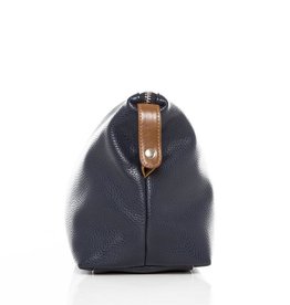 Brouk & Co Alpha Leather Toiletry bag Navy